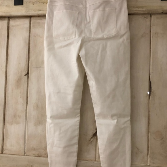 SPANX White Distressed Skinny Jeans - Picture 8 of 10